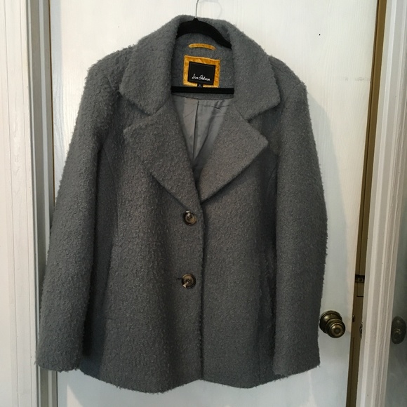 Sam EdelmanWomen's Brushed Coat - Aspen Blue - Picture 1 of 9
